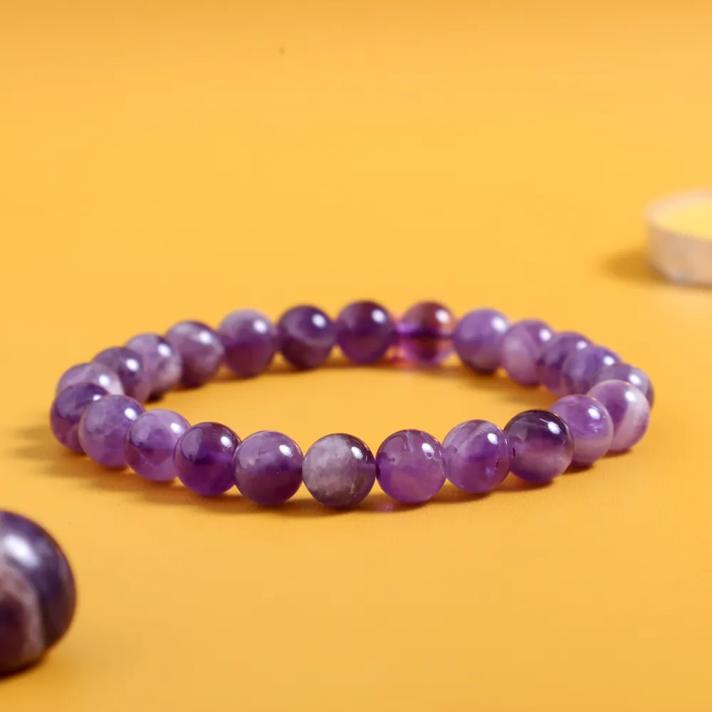 Amethyst Bracelet 22 Beads